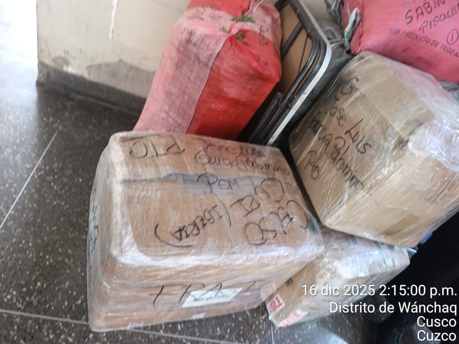 Paquetes listos para envío